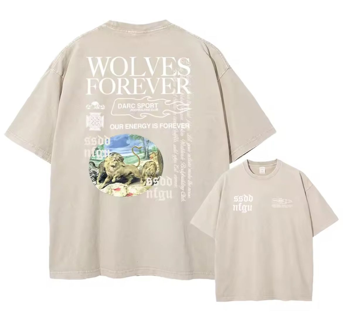 Darc Sport Wolves Forever Heavyweight Tee