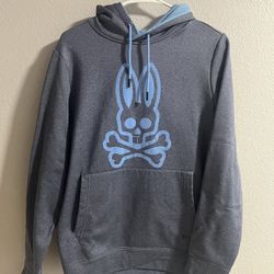 Psycho Bunny Thermo Active Logo Hoodie Size S 
