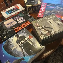 Video Game Boxes For Sale!! Nintendo, PlayStation, Sega