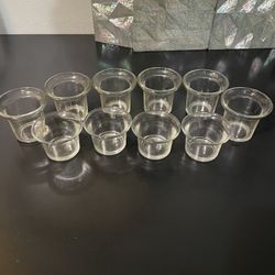Votive Candle Holders Lot Of 9 