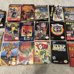 Nintendo NES Complete boxed games PRICE IN DESCRIPTION 