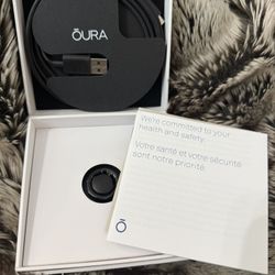 Oura Ring Gen3 Heritage - Black - Size7 - Smart Ring -