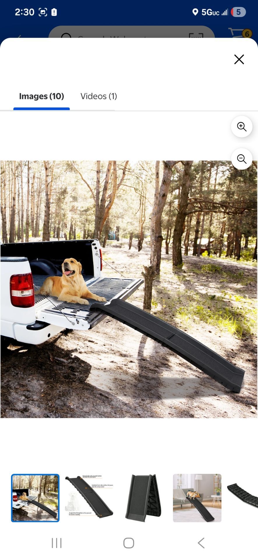 61-inch Dog Pet Ramp Nonslip Folding for Car SUV g
Backseat Stair r Steps Portable Travel High Traction