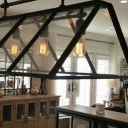 Pottery Barn Dining Light Over Table