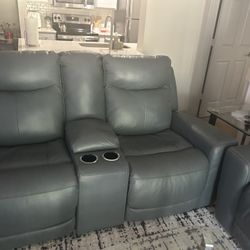 2 Gray Couch Pieces
