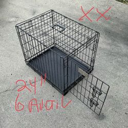 Pet Crates, Kennels Six Available 