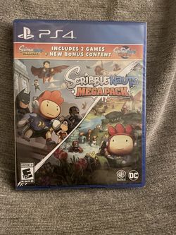 Scribblenaughts Mega Pack PS4 Game Sealed