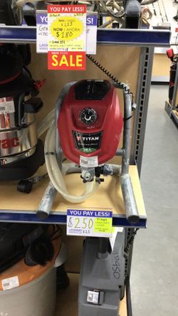 Titan control max airless paint sprayer