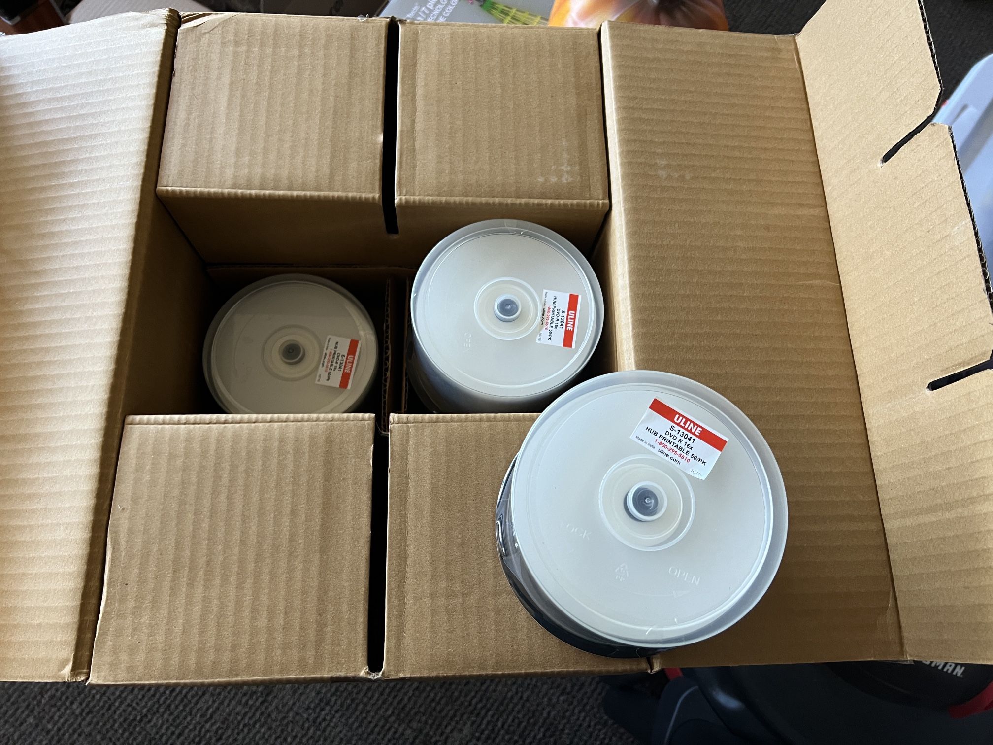 DVD-R  50 Pack  Blank Recordable DVDs