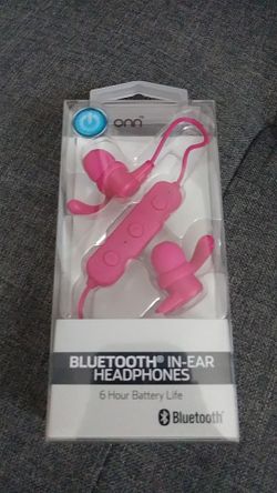 Bluetooth in-ear headphones