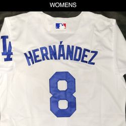 DODGERS Kike Hernandez jersey (L WOMENS) 