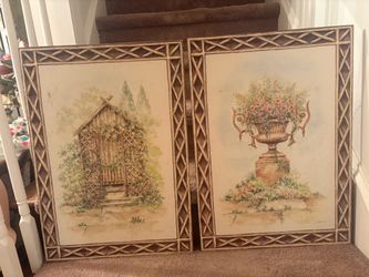 2 watercolor prints
