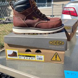 Keen Work Boots Size 8.5