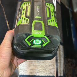 Ego 56v 2.5 Ah Battery And Charger