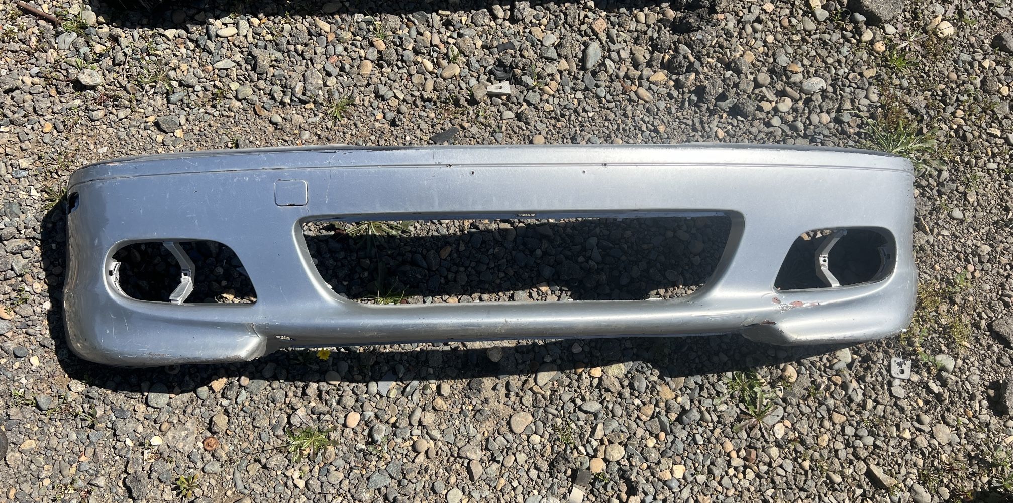 BMW 2000-2006 E46 ZHP M-Sport Front Bumper Cover Panel Silver OEM 