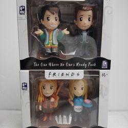 Friends Action Figure Packs Joey & Chandler, Rachel & Phoebe by PhatMojo