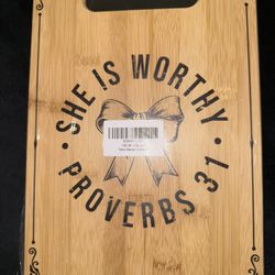 New Bamboo Cutting Board
