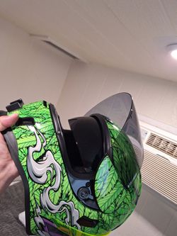 Icon motorcycle helmet