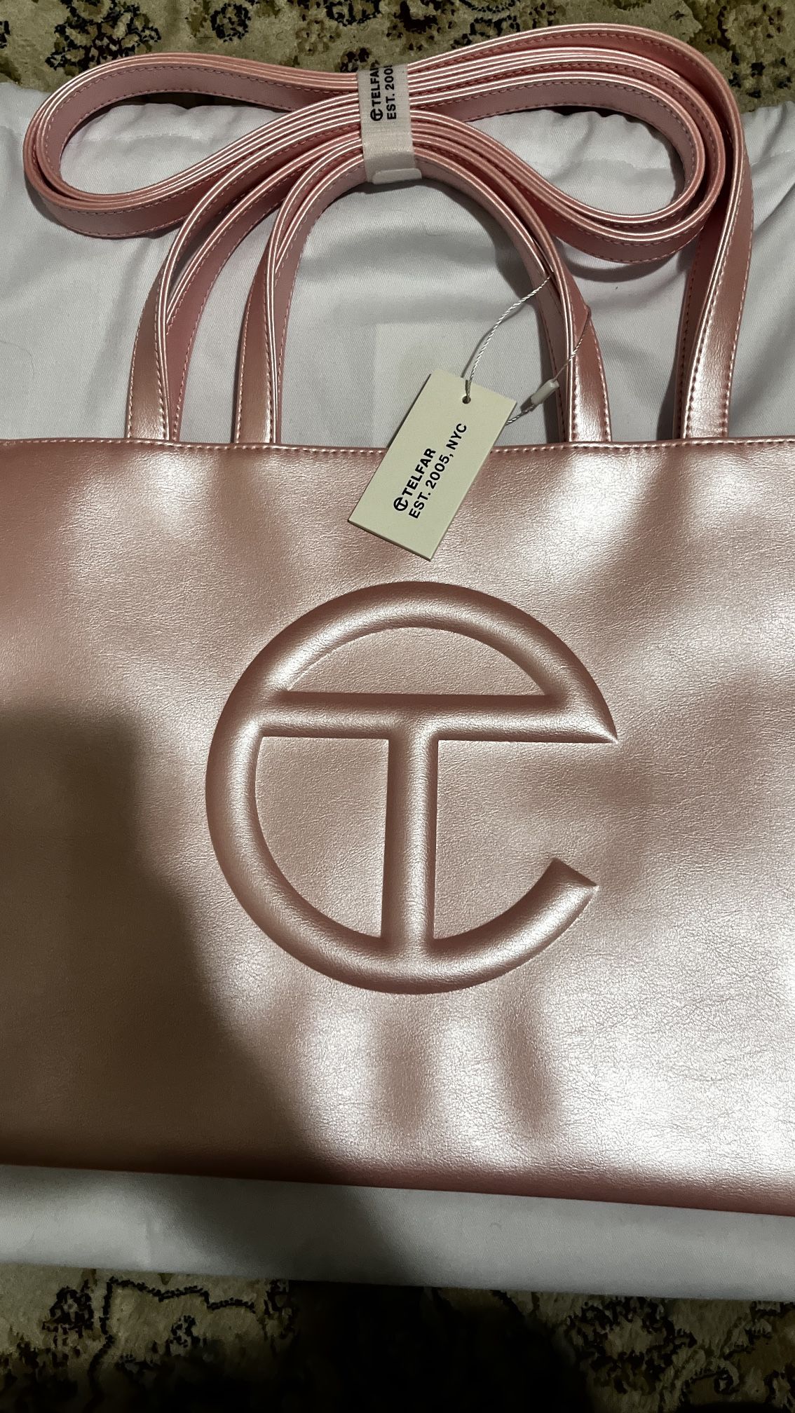 telfar Shopping Medium Size Shade Ballerina