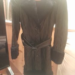 Leather Coat 