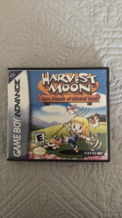Harvest Moon More Friends Of Mineral Town Game Boy Advance