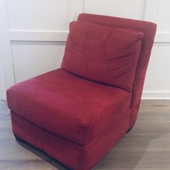 Modern Red Chair.