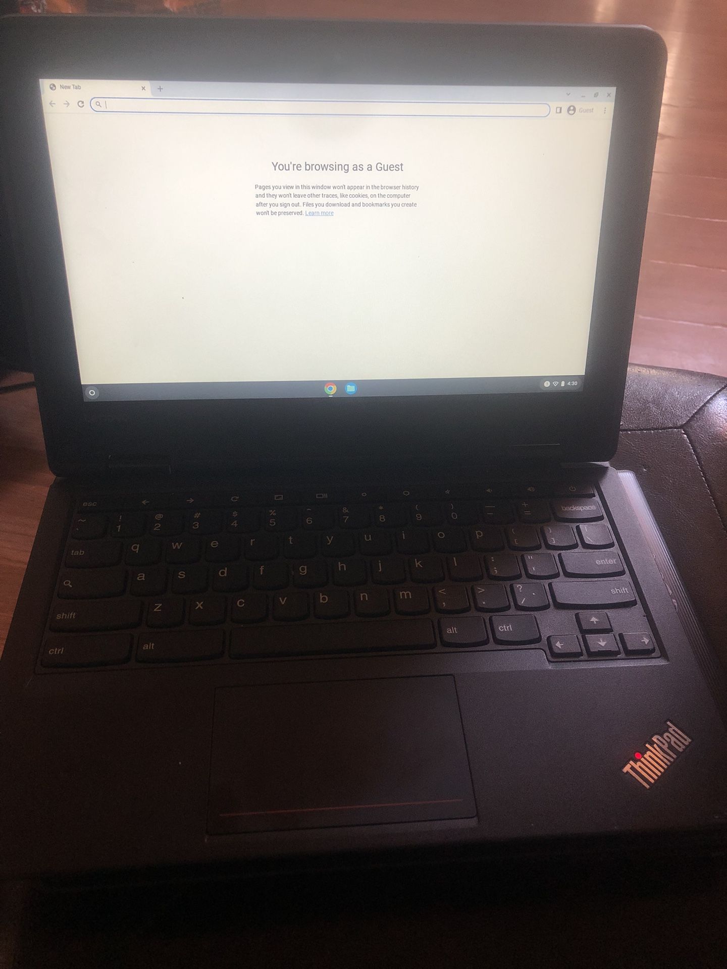Chromebook/Think Pad