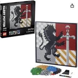LEGO Art Harry Potter Hogwarts Crests 31201 Building Kit .