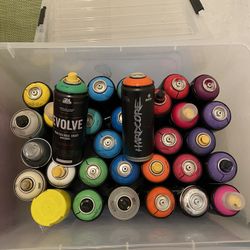 Spray Paint Cans