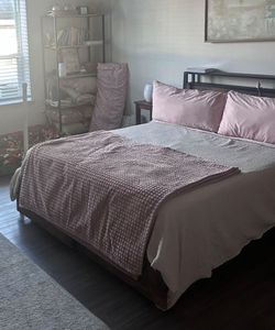 Metal Platform Bed Frame+ other items