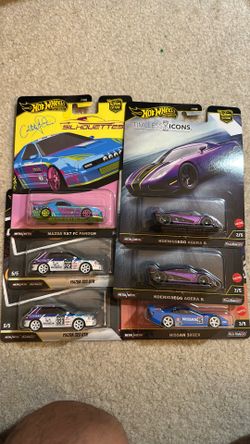 (6) Hot wheels premiums