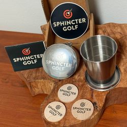 New In Box Sphincter Golf Awkward Hilarious Family Gatherings Holiday Party Gag Game Set Gift