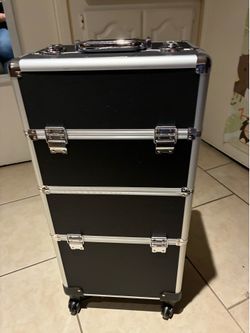 Pro aluminum make up case