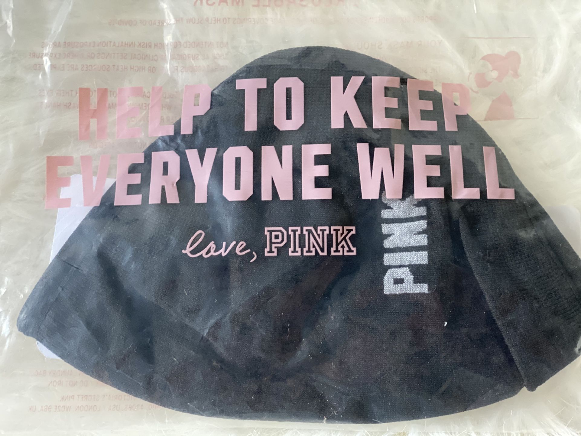 LOVE π PINK FACE MASK π·