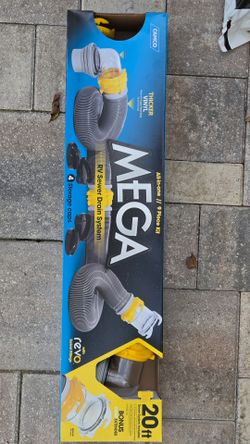 Camco Mega RV Sewer Drain System 9-Piece Kit