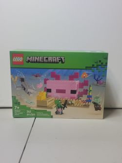 Lego 21247 Minecraft: The Axolotl House