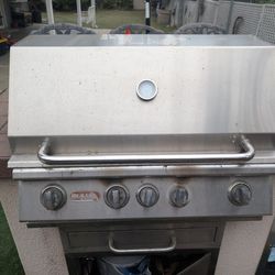 Built-In BBQ Propane Grill