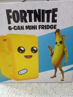 Fortnite 6 Can Mini Fridge Brand New (Rare)