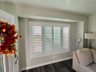 Interior Wood Shutters- Custom, Plantation, Professional Installation, Licensed Company, Window Treatments & Coverings, Persianas De Madera, Espanol