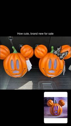 Halloween Mickey an mini mouse