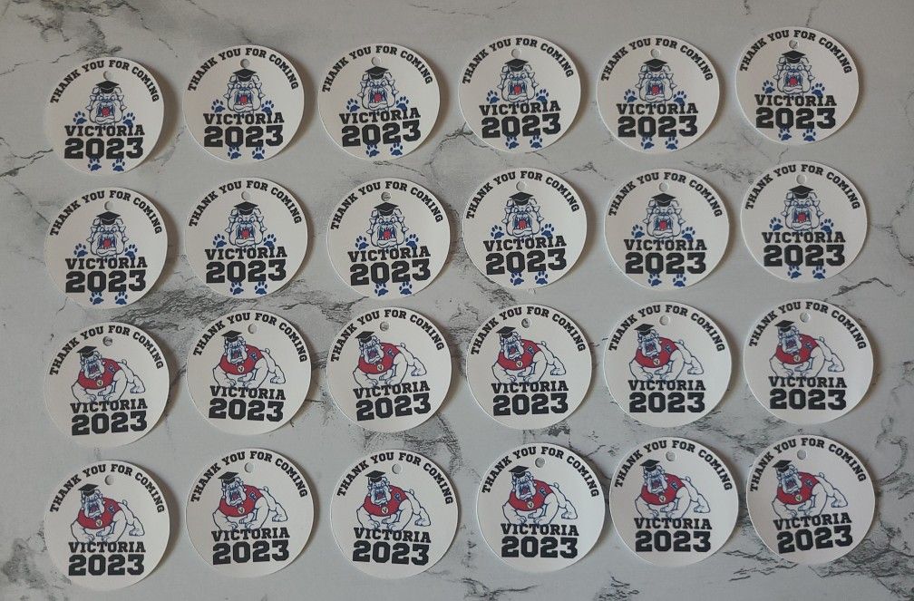 Fresno State Grad Favor Tags