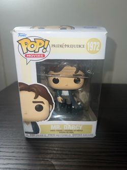 DAMAGED BOX Mr. Fitzwilliam Darcy Pride & Prejudice Funko Pop #1972 Jane Austen Movies 2005 Novels