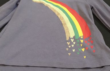 Girls’ Rainbow Shirt - Size 3T
