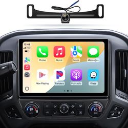 Car Radio for Chevy Silverado GMC Sierra 2014-2018, CarPlay Android Auto