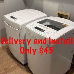 LG Washer and Dryer 