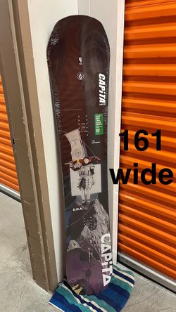 161 wide NEW 2026 CAPiTA D.O.A. DOA twin snowboard