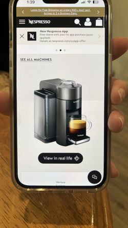 Nespresso Evoluo Coffee Machine