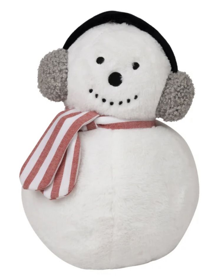 Snowman Holiday Pillow