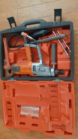 Husqvarna core drill w/case and bitsy