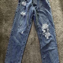 light blue forever 21 jeans